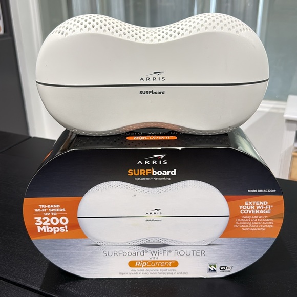 ARRIS Surfboard Ac3200 Wi-Fi Router with RipCurrent Using G.hn (SBR-AC3200P) - Picture 2 of 8